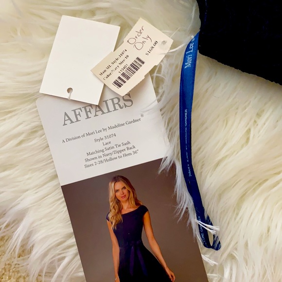 Morilee Bridesmaid Dress Style 31074 Size 10 - Picture 3 of 6